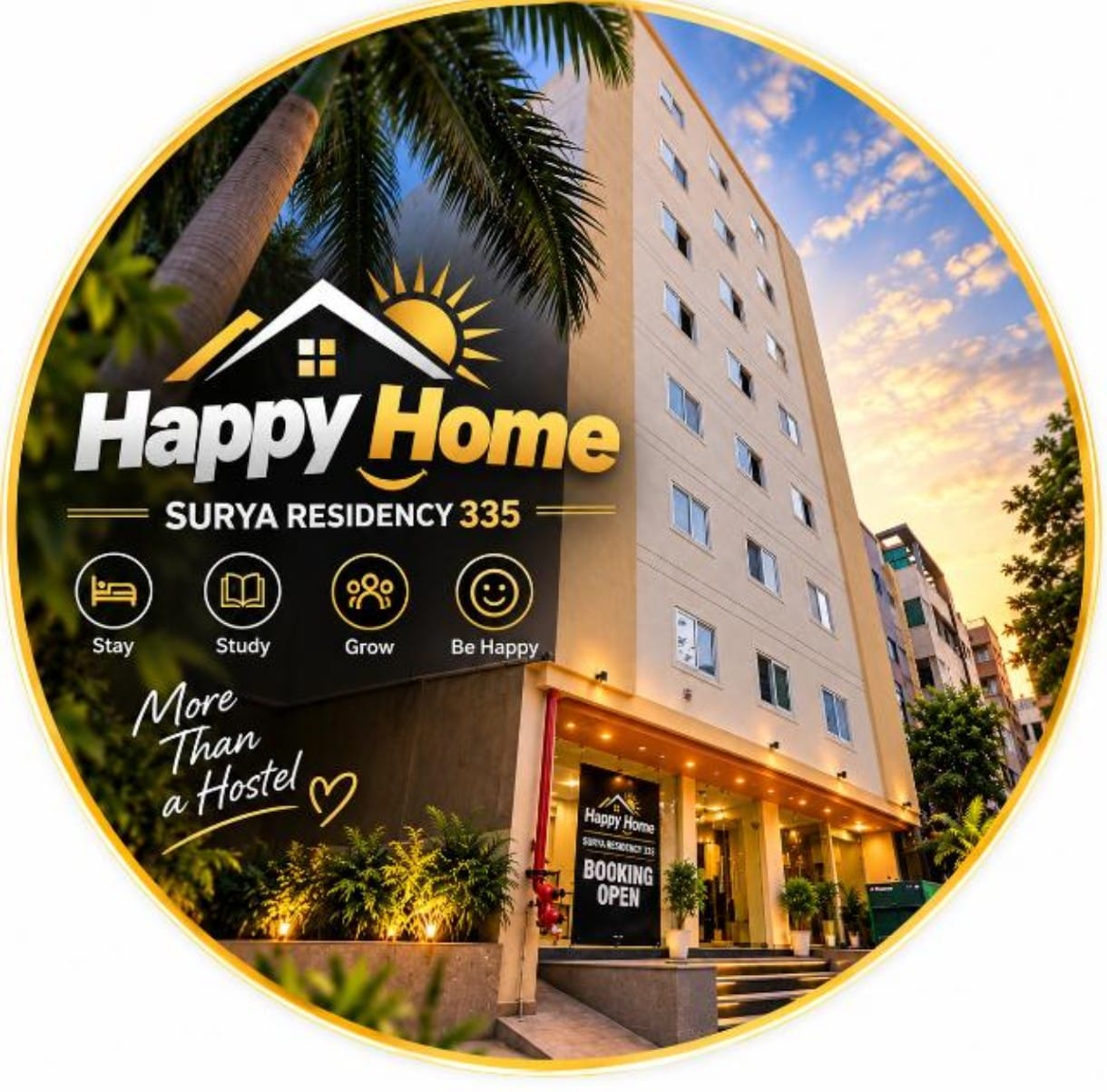 335 Happy Homes PG accommodation in Kota