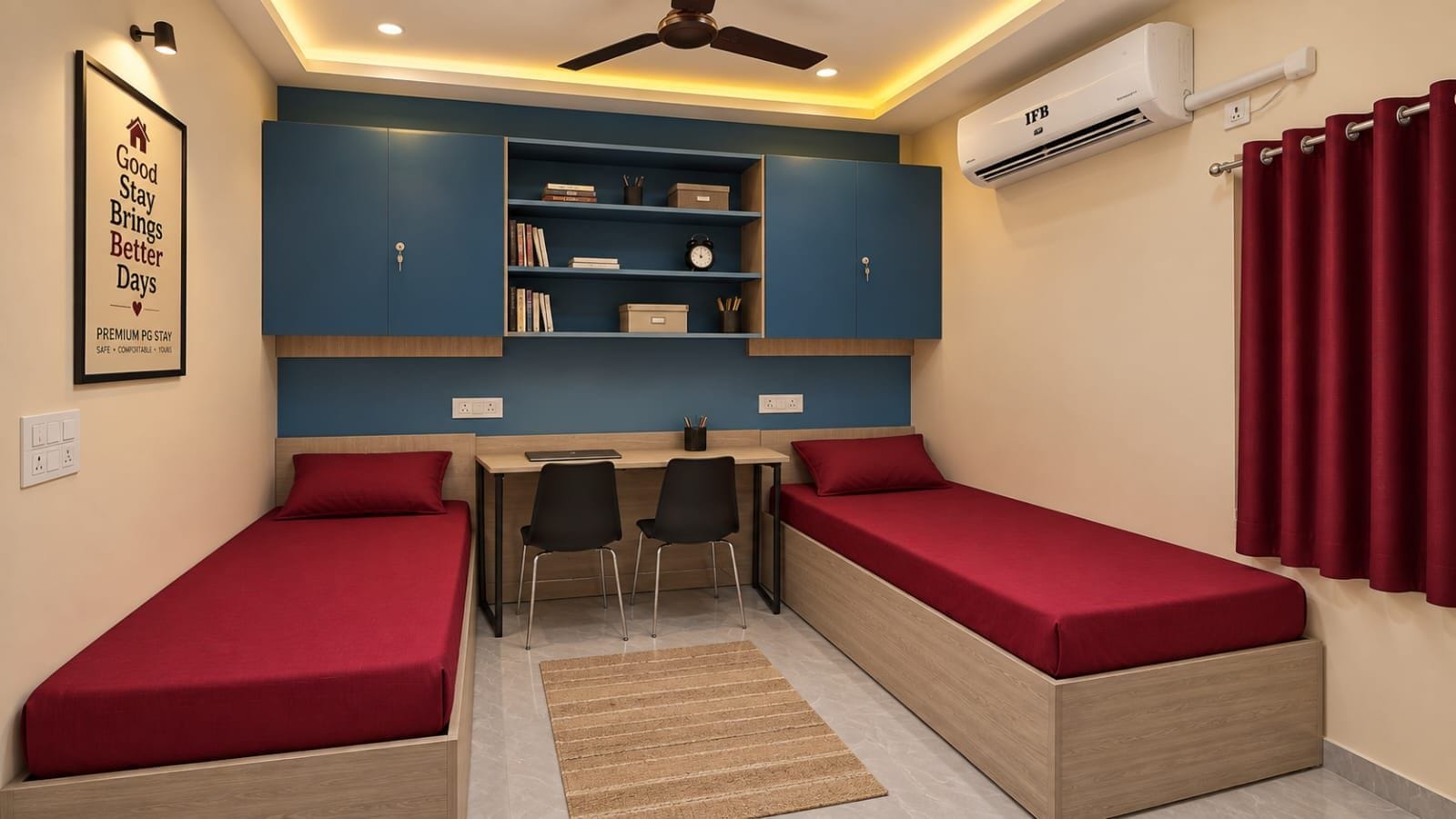 Tech Liv Elite Co Living PG PG accommodation in K.V.Rangareddy
