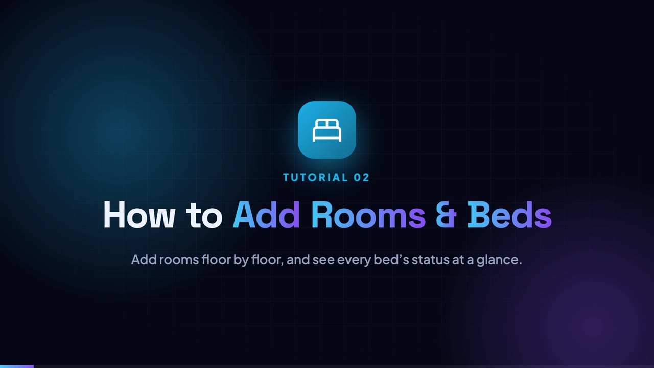 How to Add Rooms & Beds