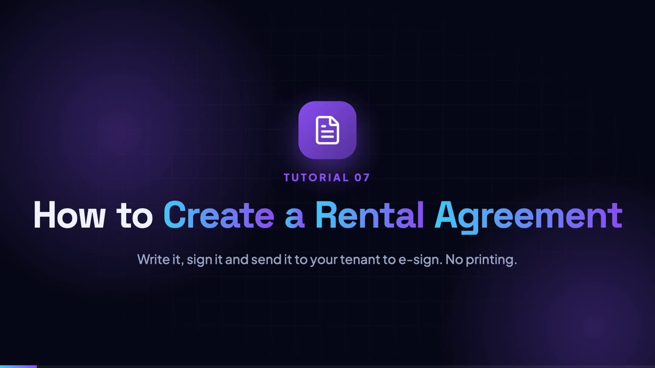 How to Create a Rental Agreement