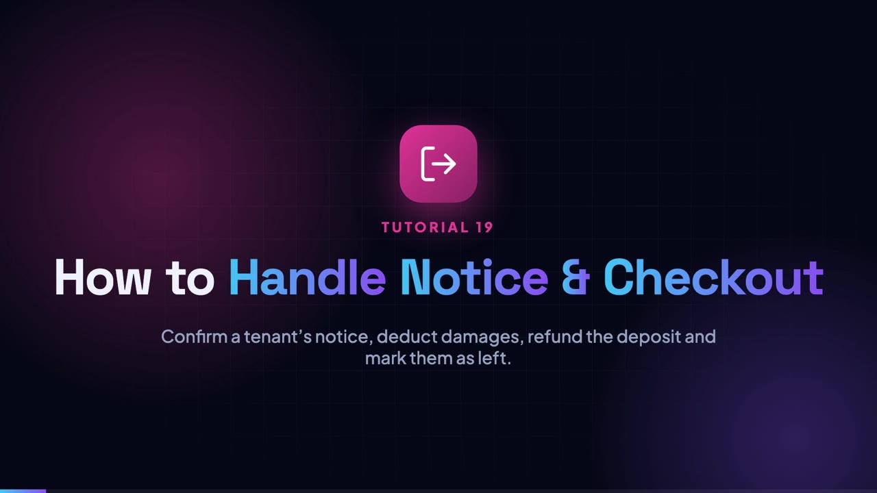 How to Handle Notice Period & Checkout