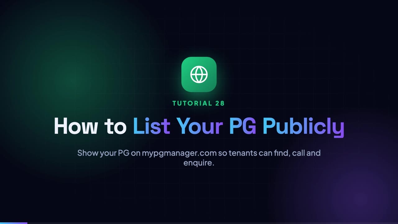 How to List Your PG Publicly & Get Tenants