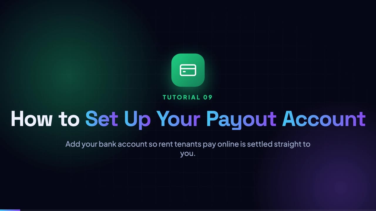 How to Set Up Your Payout Account