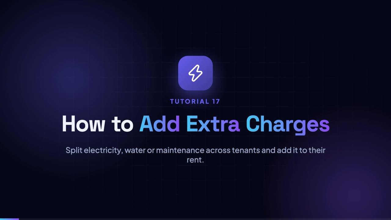 How to Split Electricity & Extra Charges